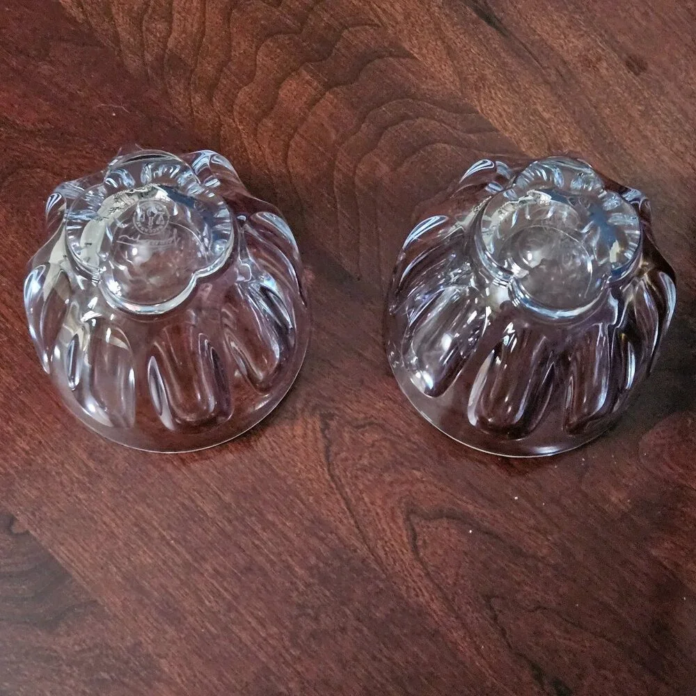 NEW 2 BACCARAT CRYSTAL FAUNACRYSTOLOPIS DOF WHISKEY CLOVER BAR GLASS TUMBLER